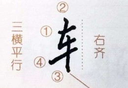 车的笔顺和部首(车的笔顺和部首怎么读)