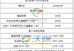 30万车保险一年多少钱(30万车保险一年交多少)