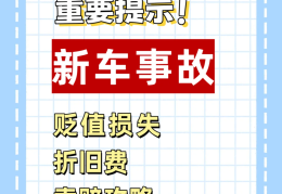 新车被撞了折旧费谁出(新车被撞折旧费赔多少)
