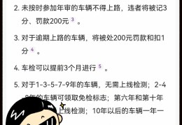 最新小车检测规定(最新小车检测规定文件)