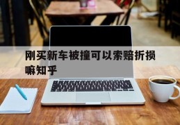 刚买新车被撞可以索赔折损嘛知乎(新车被撞了有贬值补偿成功案例吗)