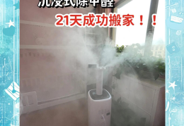 巧用加湿器除甲醛(加湿器对除甲醛有帮助吗)