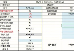 宝马i3纯电动车价格落地价多少(宝马i3纯电动车价格落地价多少钱一辆)