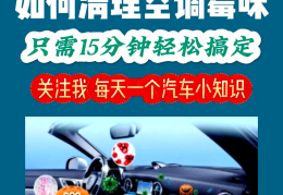 旧车车内异味严重怎样清除小妙招(旧车车内异味严重怎样清除小妙招视频)