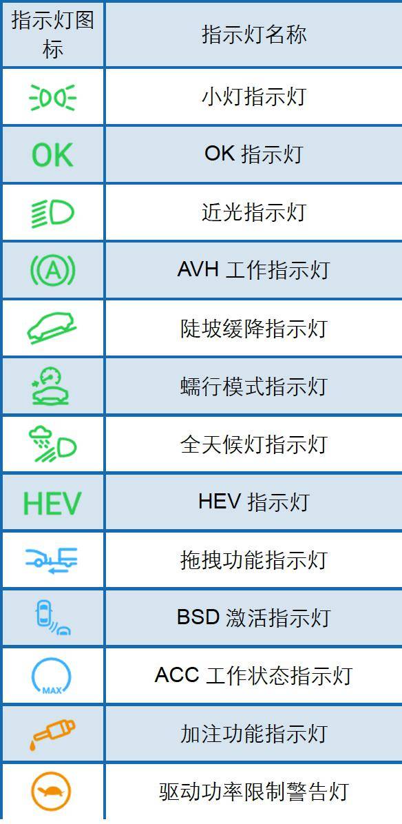 皮卡车仪表盘故障灯图片大全(皮卡车仪表盘故障灯图片大全集)